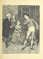 An illustration from Pictures from English Literature ... With twenty illustrations, by J. C. Horsley, E. M. Ward, W. F. Yeames, etc (1880)
