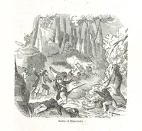 An illustration from Nights in a block house: or, sketches of border life, etc (1852)