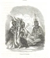 An illustration from Nights in a block house: or, sketches of border life, etc (1852)