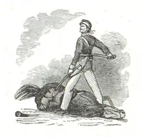 An illustration from Nights in a block house: or, sketches of border life, etc (1852)