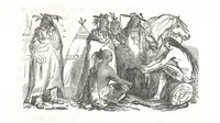 An illustration from Nights in a block house: or, sketches of border life, etc (1852)
