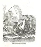 An illustration from Nights in a block house: or, sketches of border life, etc (1852)