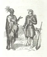 An illustration from Nights in a block house: or, sketches of border life, etc (1852)