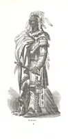 An illustration from Nights in a block house: or, sketches of border life, etc (1852)