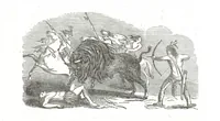 An illustration from Nights in a block house: or, sketches of border life, etc (1852)