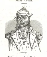 An illustration from Nights in a block house: or, sketches of border life, etc (1852)
