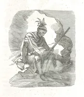 An illustration from Nights in a block house: or, sketches of border life, etc (1852)