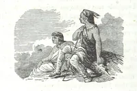 An illustration from Nights in a block house: or, sketches of border life, etc (1852)
