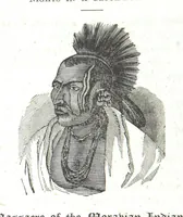 An illustration from Nights in a block house: or, sketches of border life, etc (1852)