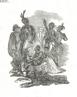 An illustration from Nights in a block house: or, sketches of border life, etc (1852)
