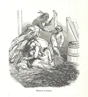 An illustration from Nights in a block house: or, sketches of border life, etc (1852)