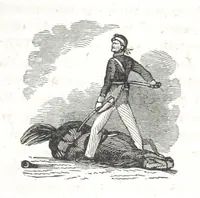 An illustration from Nights in a block house: or, sketches of border life, etc (1852)
