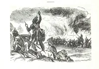 An illustration from Nights in a block house: or, sketches of border life, etc (1852)