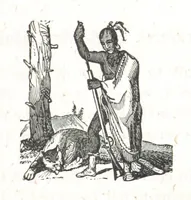 An illustration from Nights in a block house: or, sketches of border life, etc (1852)