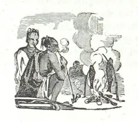An illustration from Nights in a block house: or, sketches of border life, etc (1852)