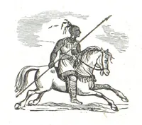 An illustration from Nights in a block house: or, sketches of border life, etc (1852)
