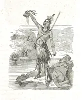 An illustration from Nights in a block house: or, sketches of border life, etc (1852)