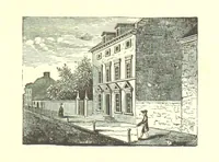 An illustration from Annals of Philadelphia, being a collection of memoirs, anecdotes, and incidents of the city and its inhabitants, from the days of the Pilgrim founders ... To which is added an appendix, containing olden time researches and reminiscences of New York City (1844)