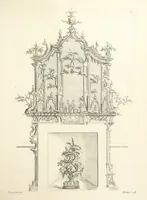 An illustration from Old English and French ornaments; comprising 244 Designs ... by Chippendale, I. Jones, Johnson, Lock, and Pether ... Collected and republished by J. W (1858)