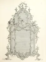 An illustration from Old English and French ornaments; comprising 244 Designs ... by Chippendale, I. Jones, Johnson, Lock, and Pether ... Collected and republished by J. W (1858)