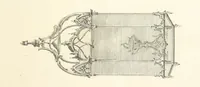 An illustration from Old English and French ornaments; comprising 244 Designs ... by Chippendale, I. Jones, Johnson, Lock, and Pether ... Collected and republished by J. W (1858)