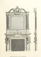 An illustration from Old English and French ornaments; comprising 244 Designs ... by Chippendale, I. Jones, Johnson, Lock, and Pether ... Collected and republished by J. W (1858)