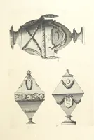 An illustration from Old English and French ornaments; comprising 244 Designs ... by Chippendale, I. Jones, Johnson, Lock, and Pether ... Collected and republished by J. W (1858)
