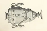 An illustration from Old English and French ornaments; comprising 244 Designs ... by Chippendale, I. Jones, Johnson, Lock, and Pether ... Collected and republished by J. W (1858)