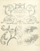 An illustration from Old English and French ornaments; comprising 244 Designs ... by Chippendale, I. Jones, Johnson, Lock, and Pether ... Collected and republished by J. W (1858)
