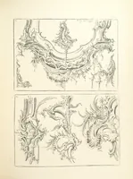 An illustration from Old English and French ornaments; comprising 244 Designs ... by Chippendale, I. Jones, Johnson, Lock, and Pether ... Collected and republished by J. W (1858)