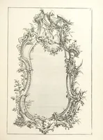 An illustration from Old English and French ornaments; comprising 244 Designs ... by Chippendale, I. Jones, Johnson, Lock, and Pether ... Collected and republished by J. W (1858)