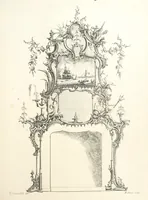 An illustration from Old English and French ornaments; comprising 244 Designs ... by Chippendale, I. Jones, Johnson, Lock, and Pether ... Collected and republished by J. W (1858)