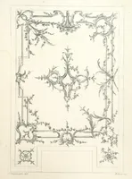 An illustration from Old English and French ornaments; comprising 244 Designs ... by Chippendale, I. Jones, Johnson, Lock, and Pether ... Collected and republished by J. W (1858)