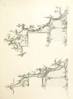 An illustration from Old English and French ornaments; comprising 244 Designs ... by Chippendale, I. Jones, Johnson, Lock, and Pether ... Collected and republished by J. W (1858)