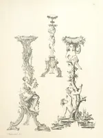 An illustration from Old English and French ornaments; comprising 244 Designs ... by Chippendale, I. Jones, Johnson, Lock, and Pether ... Collected and republished by J. W (1858)