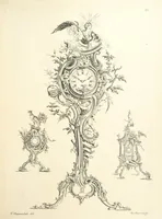 An illustration from Old English and French ornaments; comprising 244 Designs ... by Chippendale, I. Jones, Johnson, Lock, and Pether ... Collected and republished by J. W (1858)
