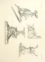 An illustration from Old English and French ornaments; comprising 244 Designs ... by Chippendale, I. Jones, Johnson, Lock, and Pether ... Collected and republished by J. W (1858)