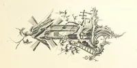 An illustration from Old English and French ornaments; comprising 244 Designs ... by Chippendale, I. Jones, Johnson, Lock, and Pether ... Collected and republished by J. W (1858)