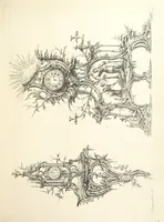 An illustration from Old English and French ornaments; comprising 244 Designs ... by Chippendale, I. Jones, Johnson, Lock, and Pether ... Collected and republished by J. W (1858)