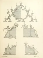 An illustration from Old English and French ornaments; comprising 244 Designs ... by Chippendale, I. Jones, Johnson, Lock, and Pether ... Collected and republished by J. W (1858)