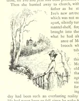 An illustration from For Auld Lang Syne; a nineteenth century story ... Illustrated by E. M. Taylor (1889)