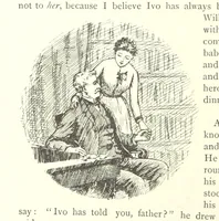 An illustration from For Auld Lang Syne; a nineteenth century story ... Illustrated by E. M. Taylor (1889)