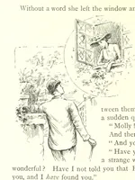 An illustration from For Auld Lang Syne; a nineteenth century story ... Illustrated by E. M. Taylor (1889)