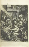 An illustration from The Life of Our Blessed Lord & Saviour Jesus Christ. An heroic poem ... Illustrated by necessary notes ... also a prefatory discourse concerning heroic poetry. With sixty copper-plates [by William Faithorne (1693)