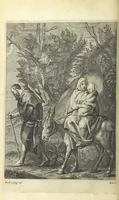 An illustration from The Life of Our Blessed Lord & Saviour Jesus Christ. An heroic poem ... Illustrated by necessary notes ... also a prefatory discourse concerning heroic poetry. With sixty copper-plates [by William Faithorne (1693)