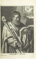 An illustration from The Life of Our Blessed Lord & Saviour Jesus Christ. An heroic poem ... Illustrated by necessary notes ... also a prefatory discourse concerning heroic poetry. With sixty copper-plates [by William Faithorne (1693)