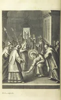 An illustration from The Life of Our Blessed Lord & Saviour Jesus Christ. An heroic poem ... Illustrated by necessary notes ... also a prefatory discourse concerning heroic poetry. With sixty copper-plates [by William Faithorne (1693)