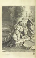 An illustration from The Life of Our Blessed Lord & Saviour Jesus Christ. An heroic poem ... Illustrated by necessary notes ... also a prefatory discourse concerning heroic poetry. With sixty copper-plates [by William Faithorne (1693)