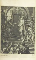 An illustration from The Life of Our Blessed Lord & Saviour Jesus Christ. An heroic poem ... Illustrated by necessary notes ... also a prefatory discourse concerning heroic poetry. With sixty copper-plates [by William Faithorne (1693)