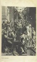 An illustration from The Life of Our Blessed Lord & Saviour Jesus Christ. An heroic poem ... Illustrated by necessary notes ... also a prefatory discourse concerning heroic poetry. With sixty copper-plates [by William Faithorne (1693)